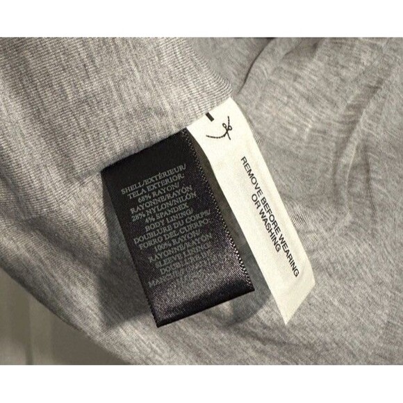 Ann Taylor Gray Heather Blazer Button Rayon Work 6 S Business Preppy Chic Career - Picture 3 of 7